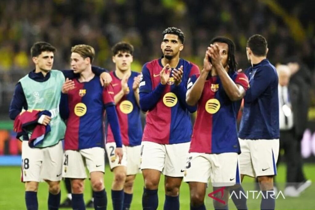 Kalah 1-3 dari Dortmund, Barcelona kekal ke semifinal